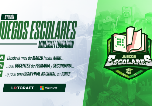 Cuarta edición nacional de los Juegos Escolares Minecraft Educación