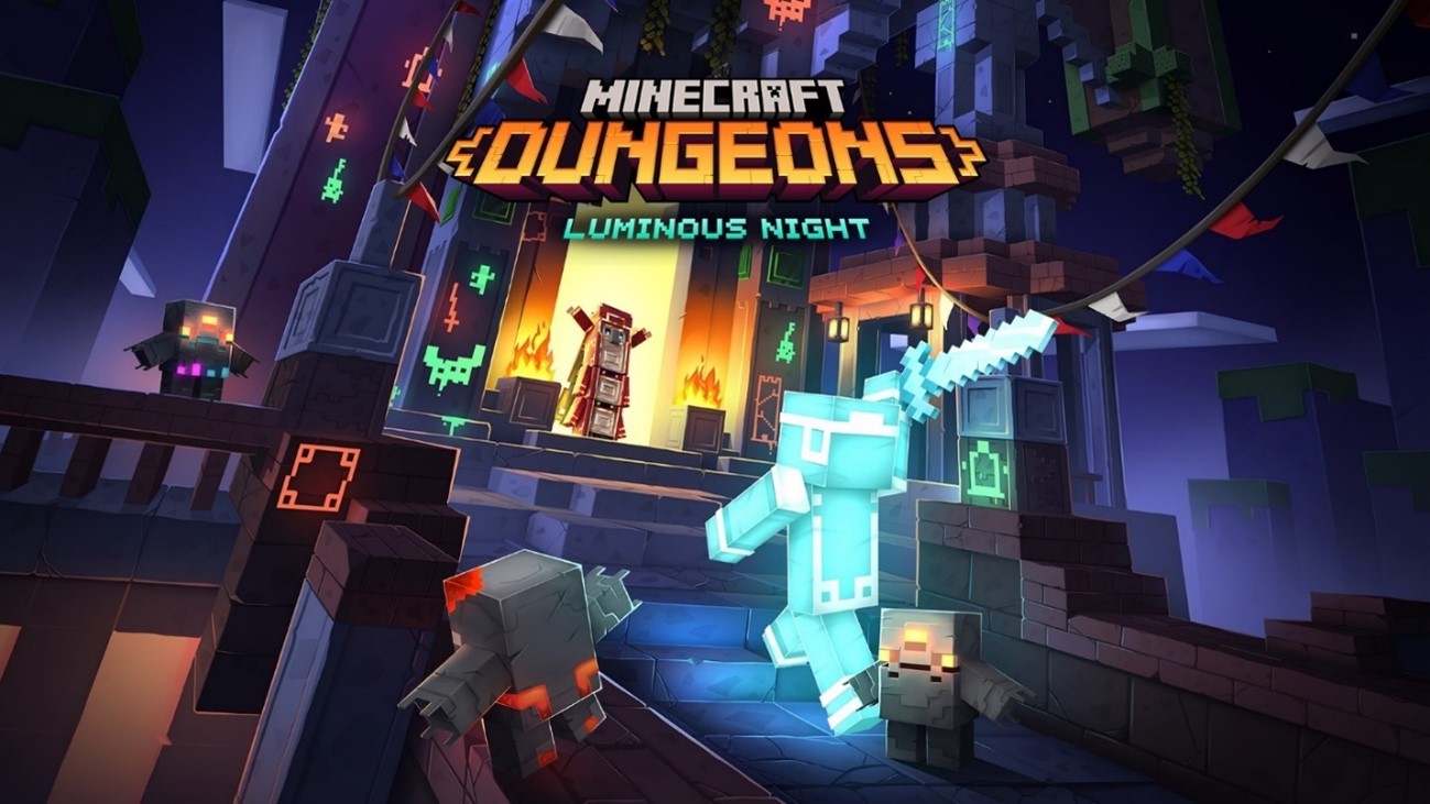 Lee más sobre el artículo Llega la segunda aventura de Minecraft Dungeons – Luminous Night